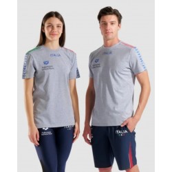 T-Shirt ARENA unisex team Stripe ITALIA